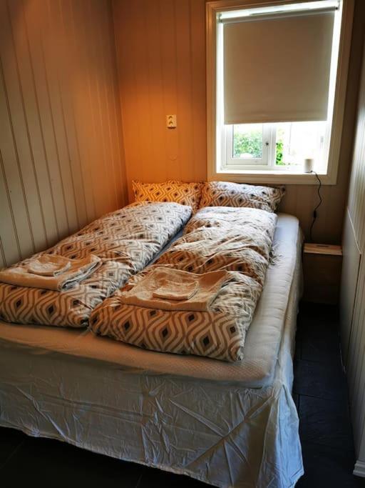 Nydelig Lite Hus Med Egen Vedfyrt Baksteovn. Villa Kaupanger Ngoại thất bức ảnh